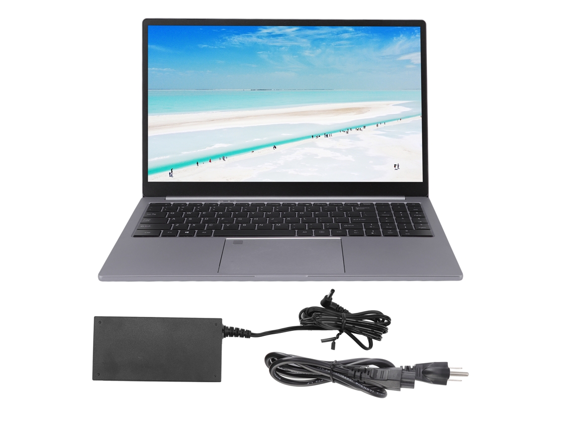 Laptop dourado de 15,5 polegadas (teclado retroiluminado, tela IPS HD)