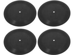 Conjunto 4 Discos Vinil Decorativos Vintage 30 Cm, Decoração Parede Retrô Sala Estar, Bar Ornamento