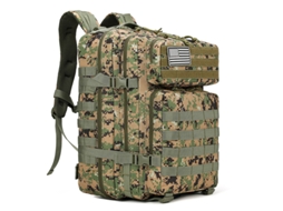 Mochila Militar Tática, 45l, Adequado para Caminhadas, Trekking, Dobrável, Impermeável, de Sobrevivência, Ideal para Crianças, Educativo, D STELASPLEN
