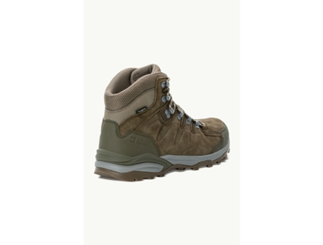 Botas de Homem para Caminhada JACK WOLFSKIN Altura Média Refugiotexapore Castanho (40)