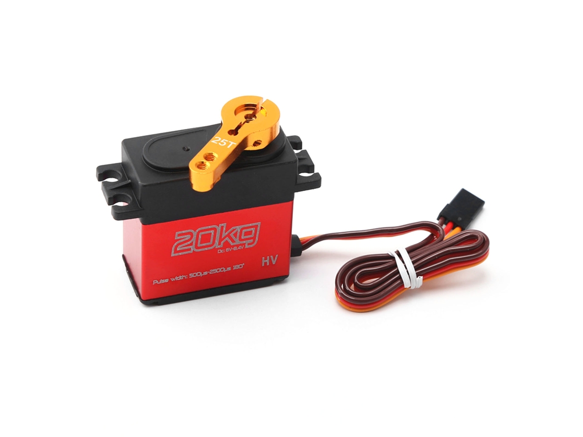 Servo Digital Metal 22kg Alto Torque Impermeable Para Coche Buggy Camión Barco Avión Helicóptero Rc 1/10 1/8