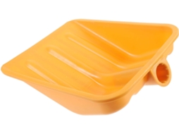 Cabeça De Pá De Neve De Plástico Amarelo, Multifuncional E Fácil De Usar.