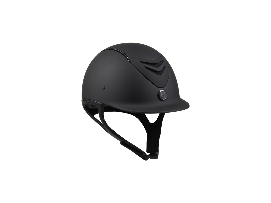 Capacete de Equitação Mangueira Cromada Mate ONEK Mips Taille 0