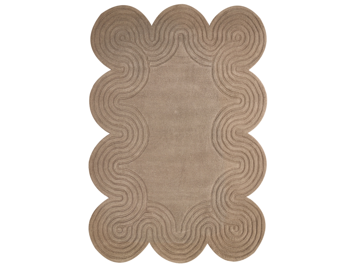 Beliani Malvan De Viscose Creme 160x230