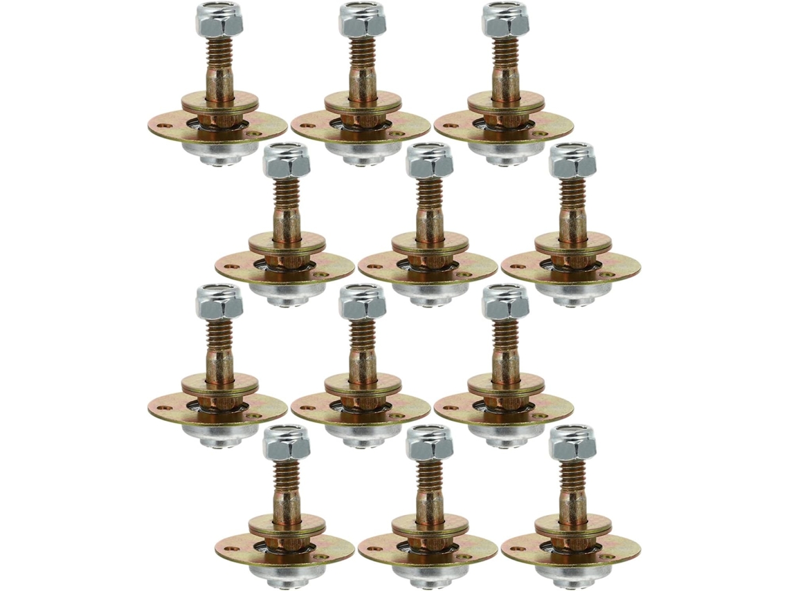 Conjunto De 12 Unidades E Ferro Rolamentos Para Cadeira Balanço Dourada Alta Resistência, Com Design Compacto E