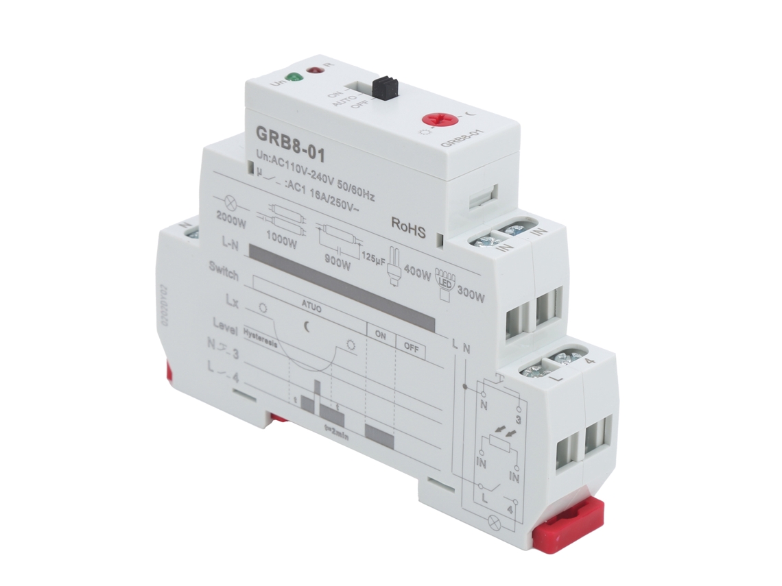 Laxiscreed Controlador De Iluminação Com Atraso E Proteção Contra Sobrecarga Para Relay