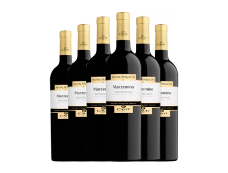 Vinho CAVIT Mastri Vernacoli Marzemino Trentino (0.75 L - 6 Unidades)