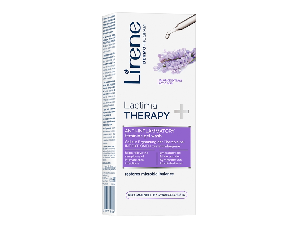 Gel anti-inflamatório para higiene íntima Lactima Therapy Lirene