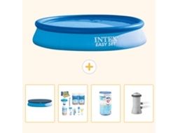 Intex Piscina Easy Set Redonda - 366x76 Cm - 5-peças S34