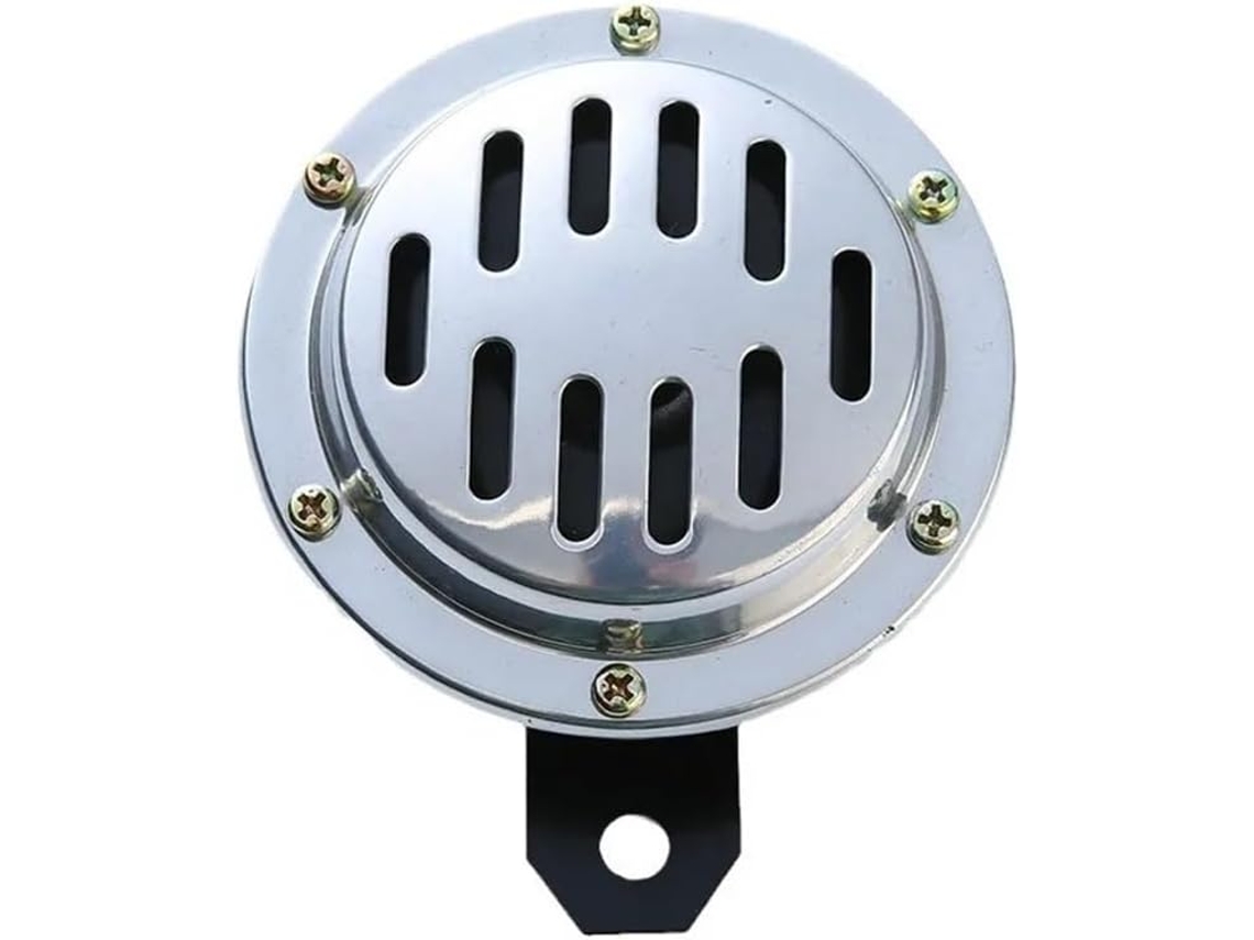 Rádio Haut-parleur Clássico Com Capa Para Moto E Veículo, 1 Peça, Universo, Carro, Cromado, 12v