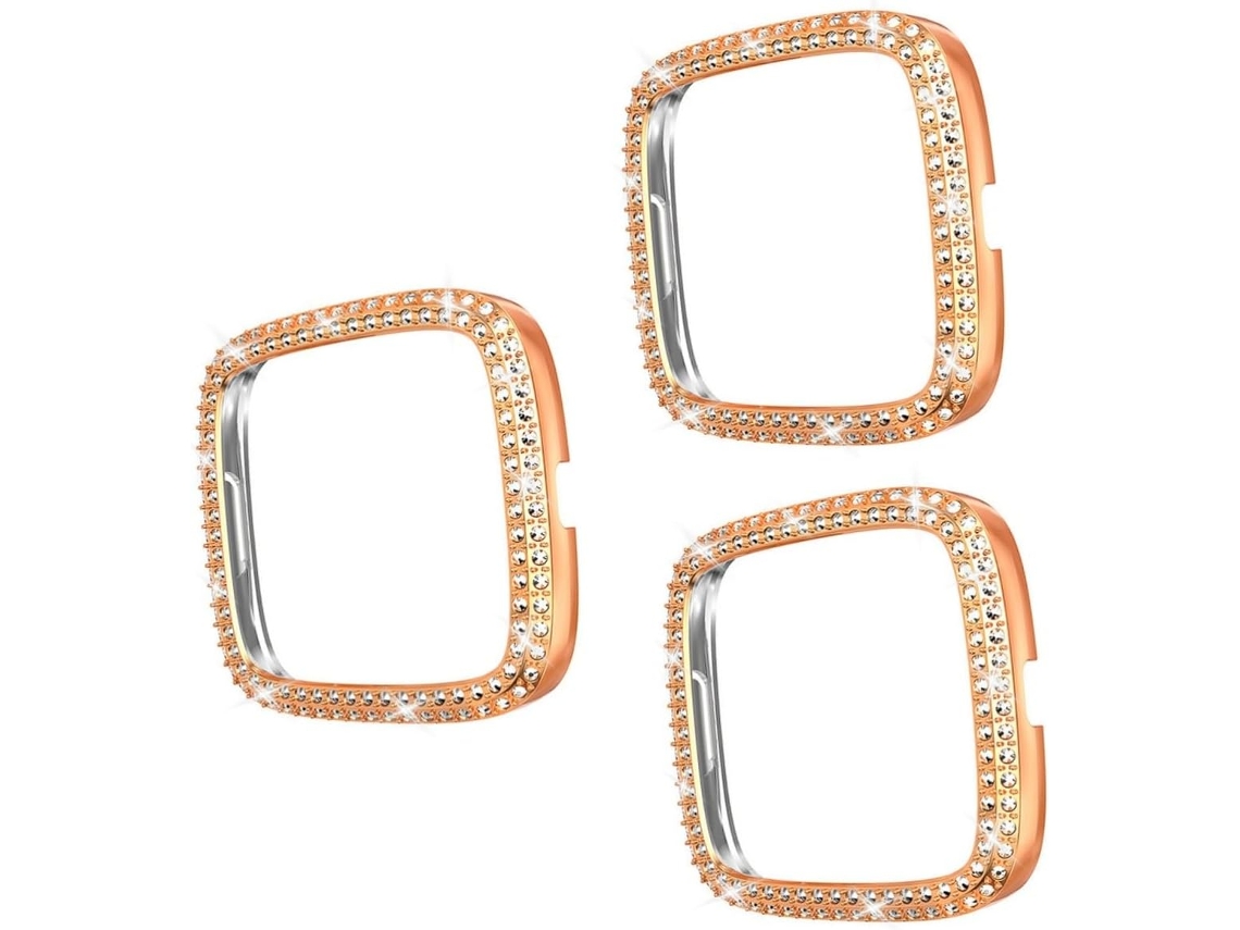 Conjunto De 3 Capas Protetoras Para Smartwatch, Pulseiras E