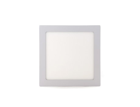 Plafon de Teto LED Quadrado 18W Branco