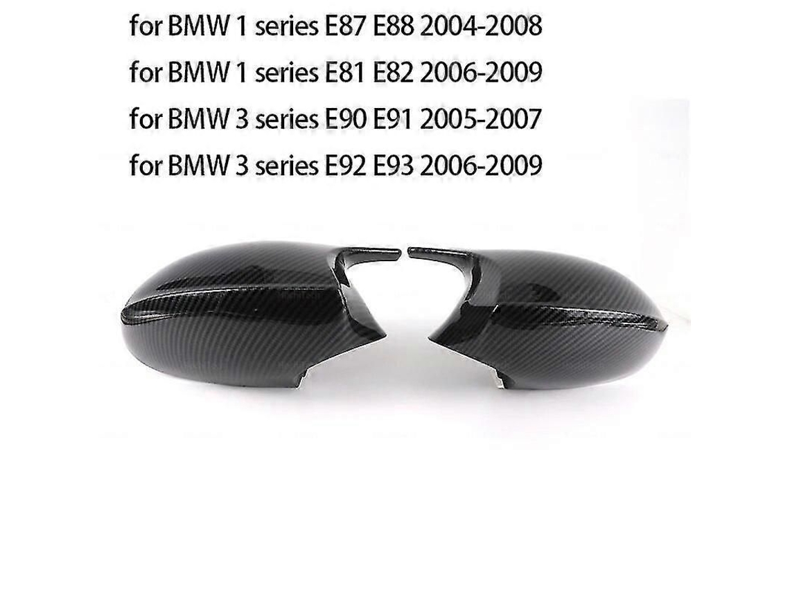 Capota de Espelho Retrovisor M Style para Bmw E90 E91 E92 E93 E81 E87 E82 2004 2009 em Abs