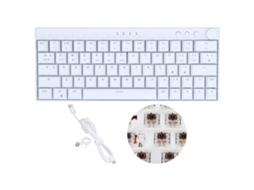 Teclado Mecânico LAXISCREED (versão Plus de 64 Teclas Rgb Tri modo)