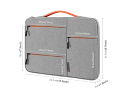 Mochila para laptop (proteção de quatro camadas, armazenamento multifuncional)