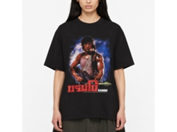 Rockinstone Rambo Movie Unknown Black Adult T-shirt Size:xxxl