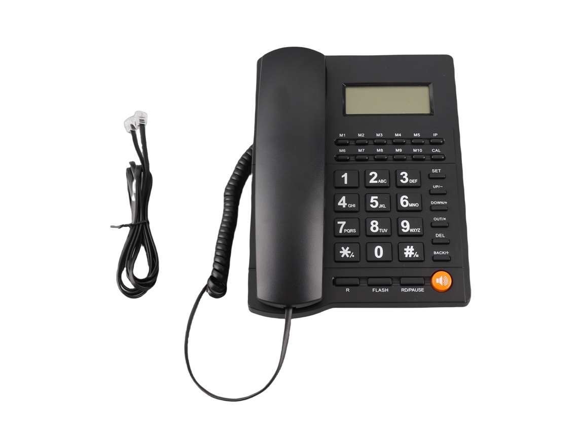 Telefone Fixo LAXISCREED Brilho Ajustável Lcd