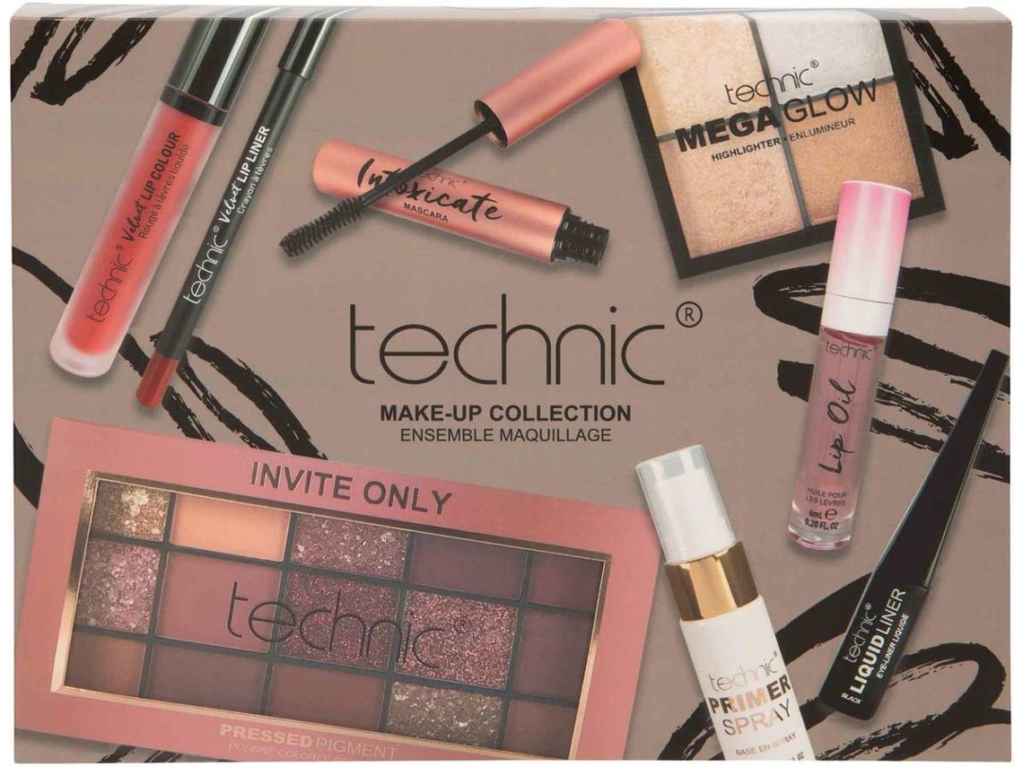 Conjunto de Maquilhagem TECHNIC Makeup collection (8 peças)