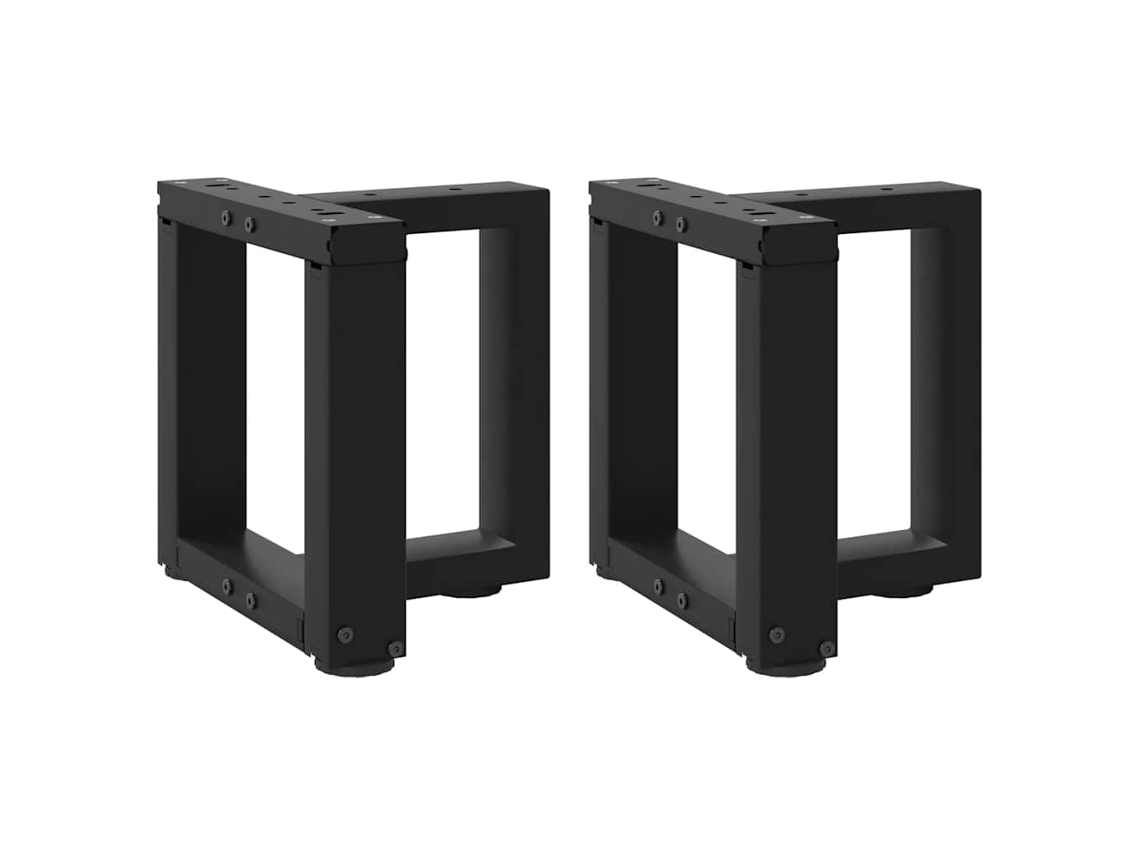 Coffee Table Leg, Coffee Table Legs Vidaxl Preto Aço (30 X 25 X (30-31) Cm)