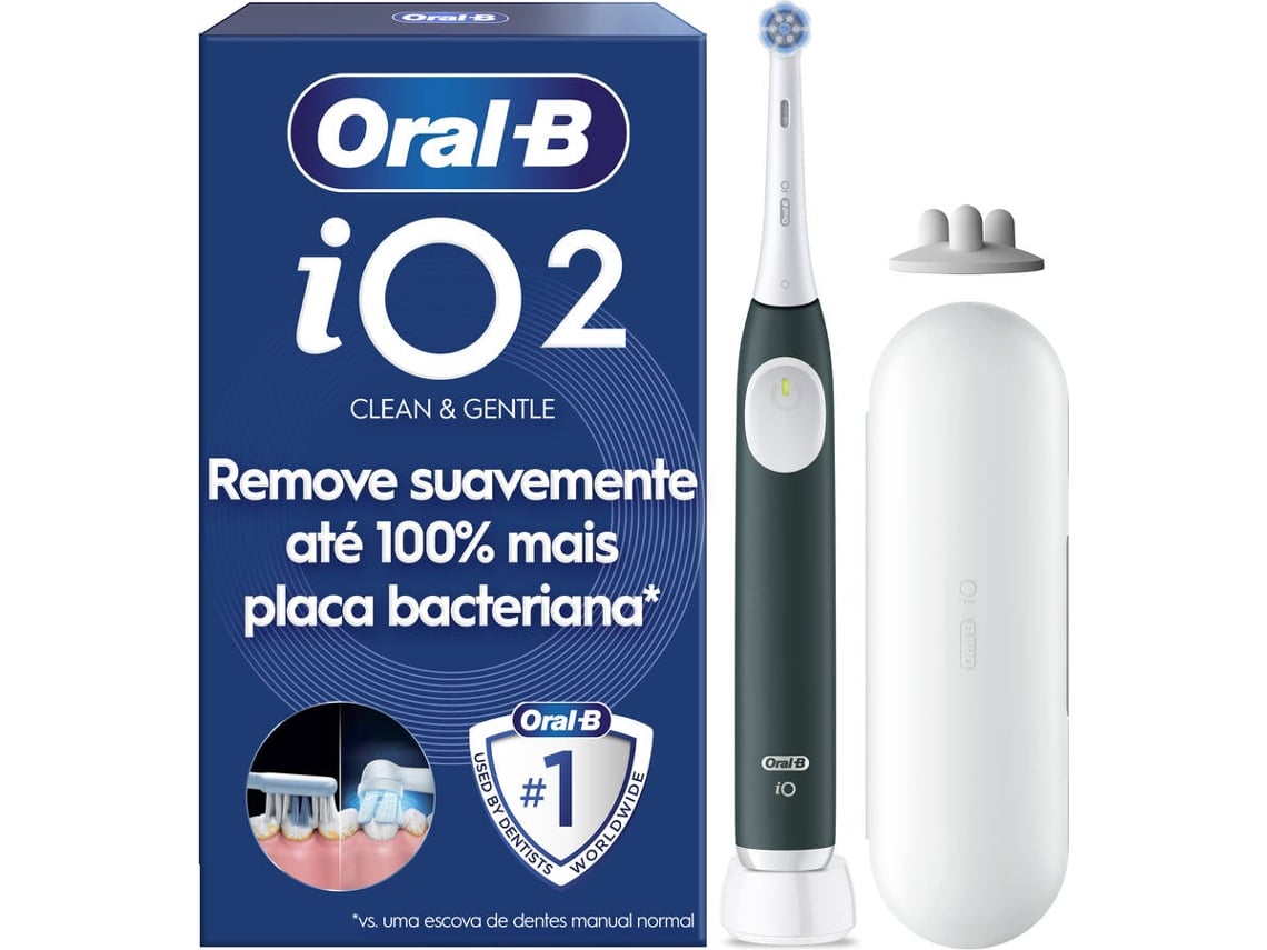 Escova Dentes Elétrica ORAL-B IO2 Verde (1unidade)