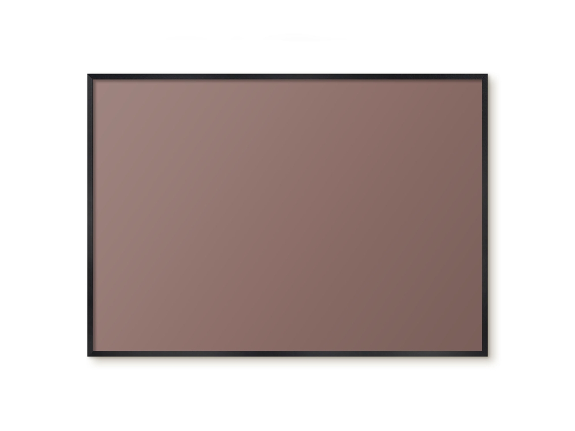 Magnetic Wall Board Ash Brown For The Office Espelharte (100x70 Cm)