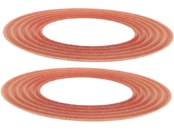 Kit De Reparo De Subwoofer De 2 Peças, Peças De Reposição Para Alto Falantes De Graves, Kit De Reparo Gokoco