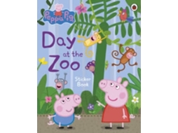 Livro Peppa Pig Day at the Zoo Sticker Book de Pig Peppa (Inglês)