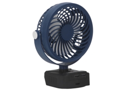 Laxiscreed Ventilador Com Bateria De Lítio, 2 Velocidades E Ângulo Ajustável