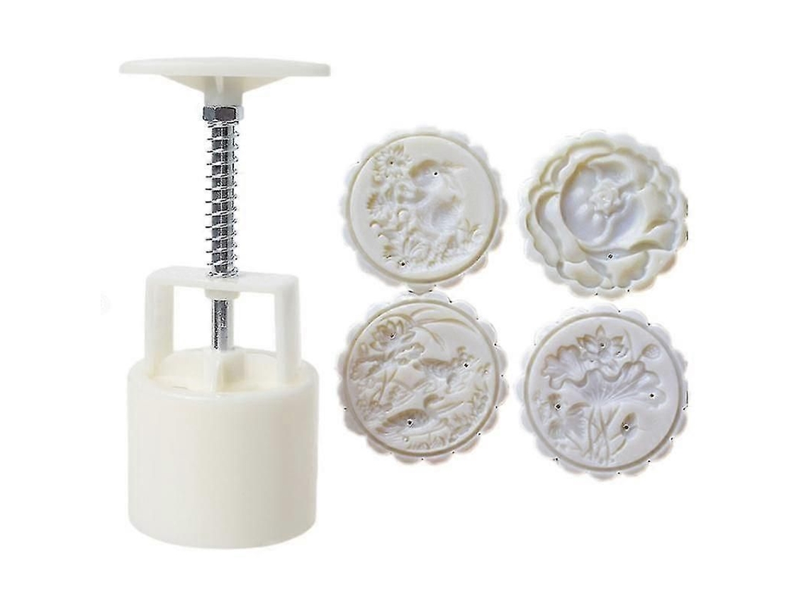 Conjunto De 4 Cortadores De Biscoito Em Formatos De Lua E Ramadã, Perfeitos Para Criar Doces Temáticos E Decorativos.