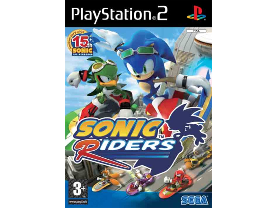 Jogo PS2 Sonic Riders