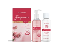 Shampoo Rosa e Gel de Banho Feminino com Aroma Delicado e Agradável LAXISCREED