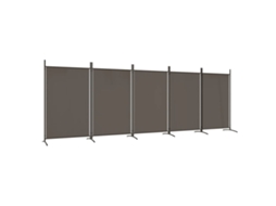 Room Divider, Room Dividers Vidaxl Antracite Tecido (433 X 180 Cm)
