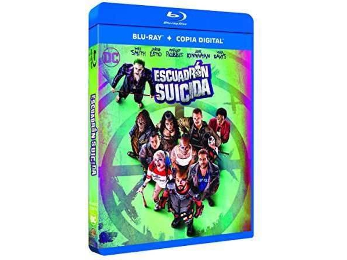 Blu-Ray Suicide Squad DC (2016) / Escuadrón Suicida (Edição em Espanhol)