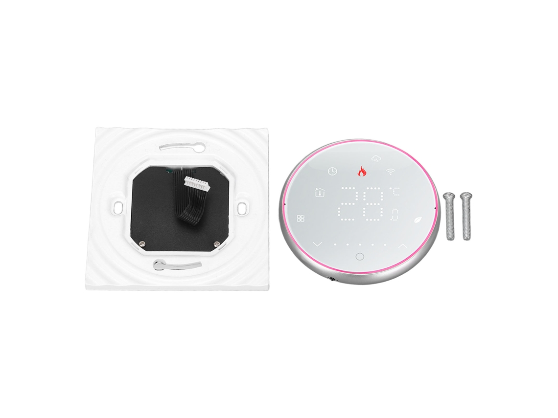 Termostato Piso Digital Wi-Fi S/MARCA, Tela Touch, 85-250V