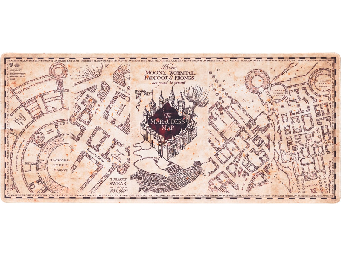 Tapete para Rato HARRY POTTER XL  - Marauder's Map