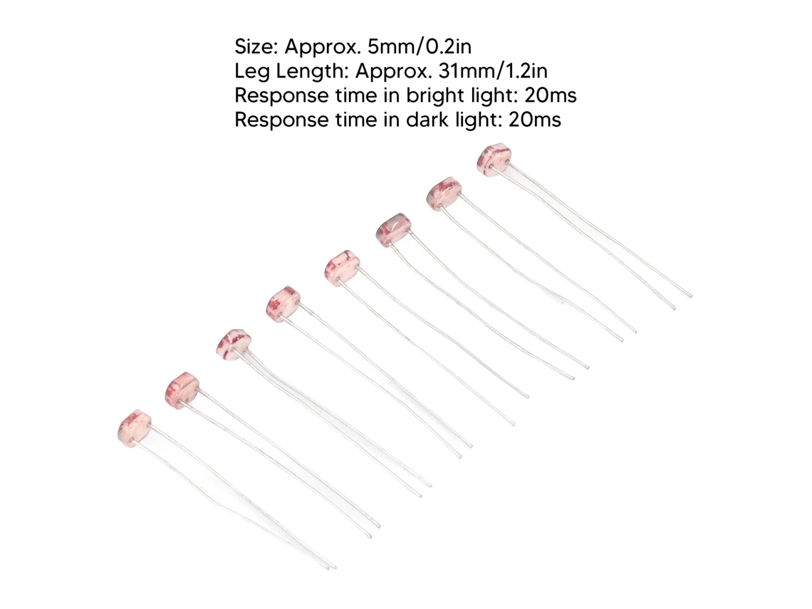 Laxiscreed Fotocévida Sensível À Luz De 5mm Para Detectores De Luz E Automatizações