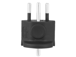Adaptador De Tomada Europeu Para Suíça Yd-153, 10a 250v 2500w, Branco De Alta Qualidade