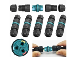 Conector De Cabo Externo À Prova D'água Compatível Com Caixa Junção, Ip68, Compatível Com Cabos Externos, Awg: 20, 13