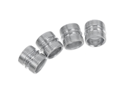 Suportes De Armazenamento Cabilock Metal Prateado, 4 Peças, Com Conectores De Encaixe Duplo E Design Robusto Para