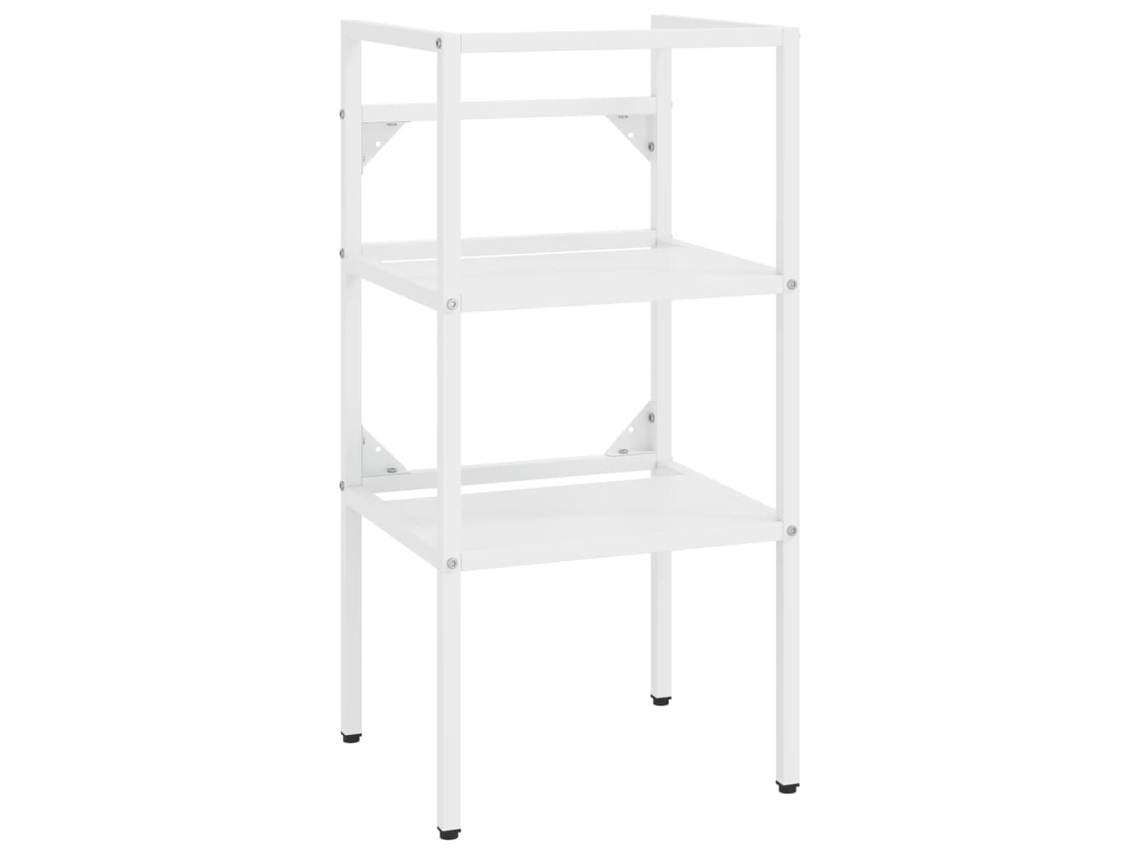 Bathroom Washbasin Frame, Bathroom Washbasin Frames Vidaxl Branco Ferro (40 X 38 X 83 Cm)