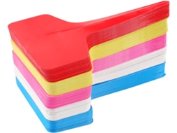 Conjunto de 100 marcadores T em plástico 6x10cm AQUAFORGE