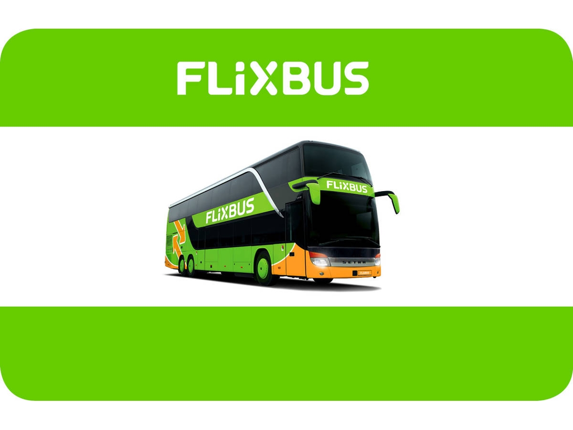 Cartão Presente FLIXBUS 20 Euros (Formato Digital)
