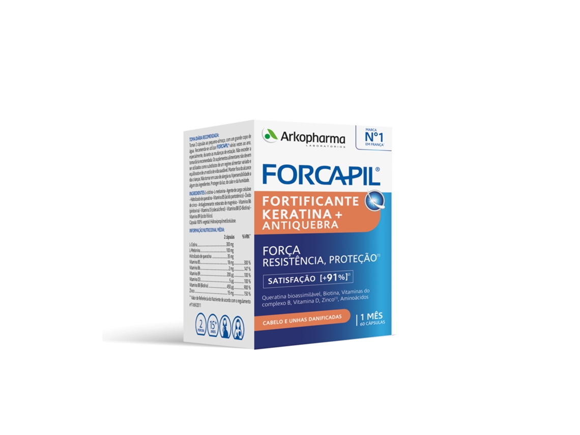 Suplemento Fortificante de Keratina Forcapil