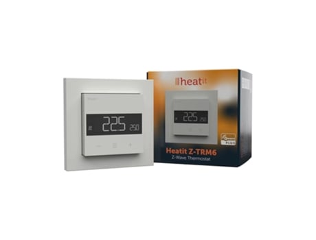Termóstato Wi-Fi para Aquecimento Elétrico Por Baixo Do Piso Heatit5430589 HEATIT CONTROLS