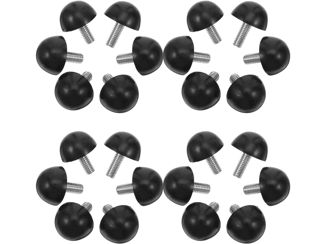 Conjunto De 48 Niveladores Móveis Com Rosca M6x15mm, Pés Ajustáveis