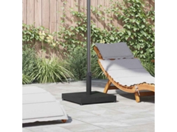Vidaxl Base Para Chapéu De Sol Preto 45 X 45 X 31,5 Cm