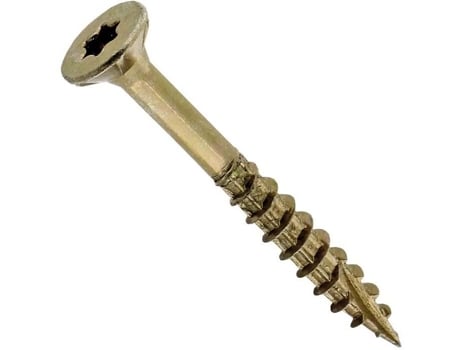 Parafuso Foguete Rocket 5 X 60 Mm Cabeça Escareada Pacote De 100 Anti Rachadura
