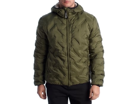 Blusão De Homem Us Polo Assn Acolchoada Capuz Poliéster Verde (46)