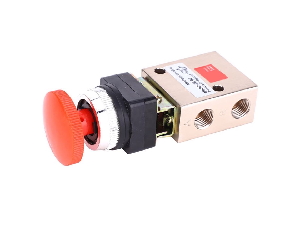 Válvula Pneumo-mecânica Laxiscreed 2/3 Vias Com Bloqueio Automático Para Controlo Eficiente