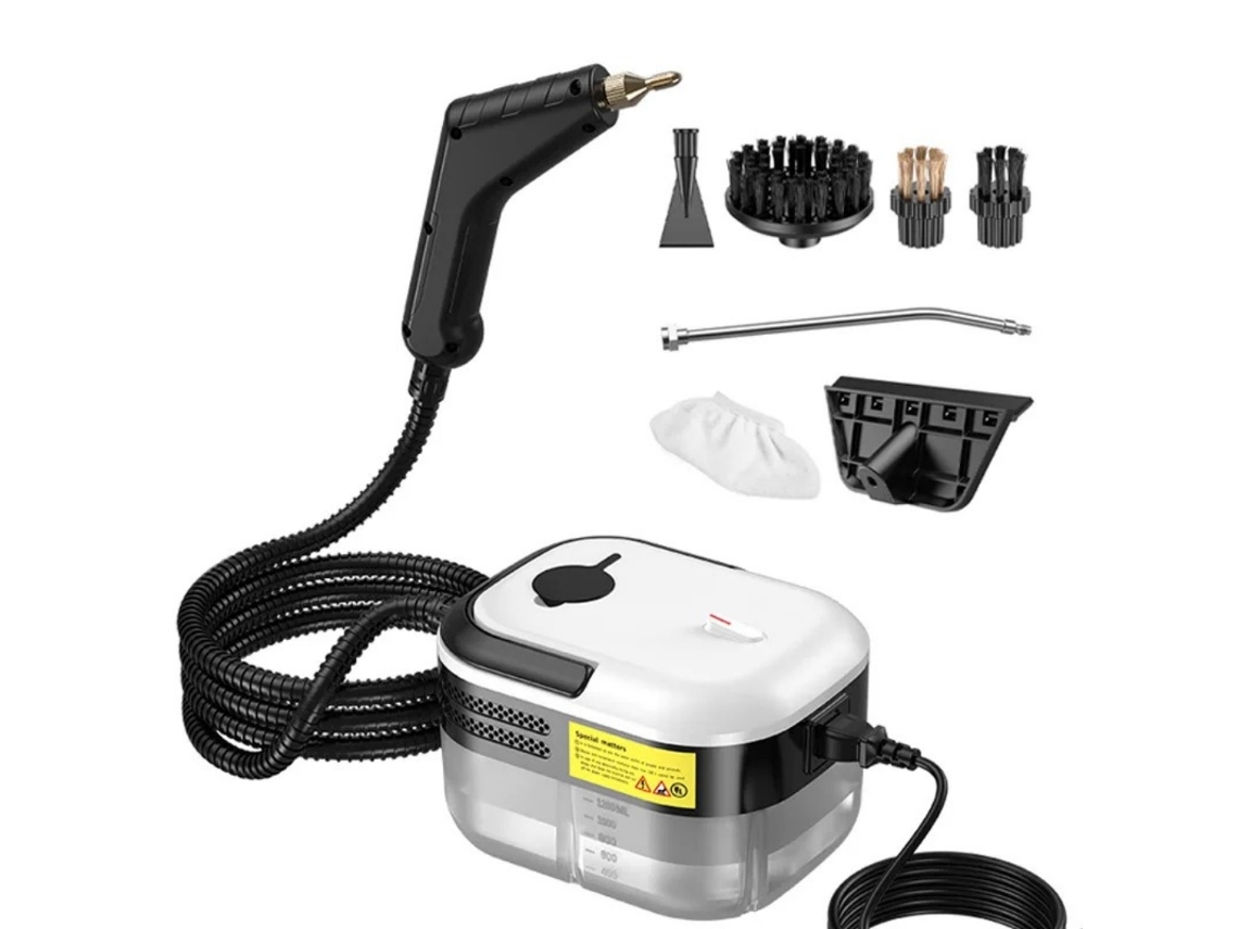 Limpador A Vapor Quente Elétrico Esterilização Completa Limpeza Doméstica E Veicular 220v